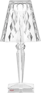 Kartell Big Battery, lámpara de mesa, cristal transparente, versión de batería regulable B-WARE - Imagen 1 de 4