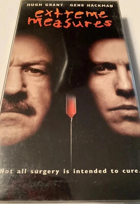 Extreme Measures VHS Hugh Grant, Gene Hackman, Sarah Jessica Parker Foto 1 de 4