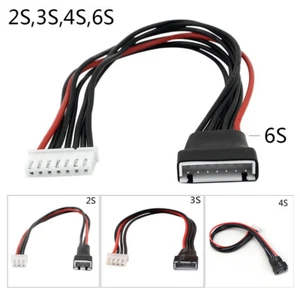 RC 2S,3S,4S,6S Lipo Battery JST-EH Adapter Plug Balance Charger Cable Extension - Picture 1 of 9