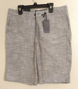 PD&C tief anthrazitfarbene lässige Baumwoll-Cargoshorts für Herren mit Tasche Größe 30 neu mit Etikett - Bild 1 von 5