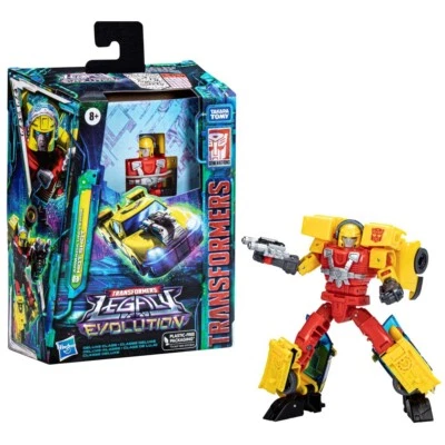 TRANSFORMERS LEGACY EVOLUTION DELUXE ARMADA UNIVERSE HOT SHOT ACTION FIGURE - Image 1 of 4