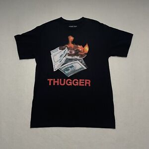 2020 YSL Thugger Young Thug Graphic T-Shirt Sz S NWOT Black