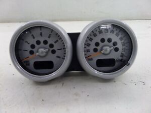 Mini Cooper S Chrono Package Dual Pod Instrument Cluster Gauges R53 621169362992
