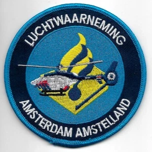 HOLLAND Niederlande POLITIE Amsterdam HELICOPTER Police Patch Polizei Abzeichen - Bild 1 von 1