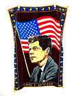 John F. Kennedy Vintage Wall Tapestry Art Velvet Wall Hanging Rug