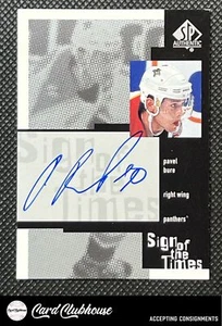 1999-00 SP Authentic Sign of the Times Auto #PB Pavel Bure - Picture 1 of 2