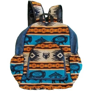 Ecuadorian Colorful Backpack w/Adjustable Straps-Apx. 11.5"x5"x17"-Free Shipping - Picture 1 of 2