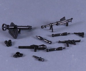 Custom Waffen Set Raketenwerfer Scharfschützen Gewehr für LEGO® Figuren Soldat