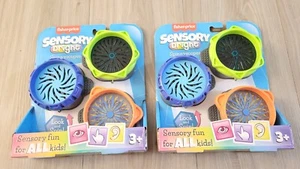 Lot of (2) Fisher Price Sensory Bright Spinnyscopes Pack Of Three Each - NEW - Picture 1 of 3