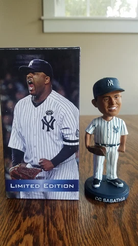2012 Yankee Universe C.C. Sabathia Limited Edition Bobblehead 5 1/2" Cover