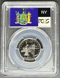 2001-S Proof New York Quarter PCGS PR-70 DCAM, Buy 3 Items, Get $5 Off!! - Picture 1 of 2