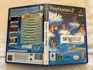 Singstar Disney Singalong Canções Disney SONY PLAYSTATION PS2 PAL CIB English PT - Picture 1 of 2