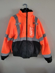 Chaqueta Bomber RADWEAR RADIANS SJ210B-3Z0S Hi Viz Naranja/Negro Mediana 3 en 1 - Imagen 1 de 18