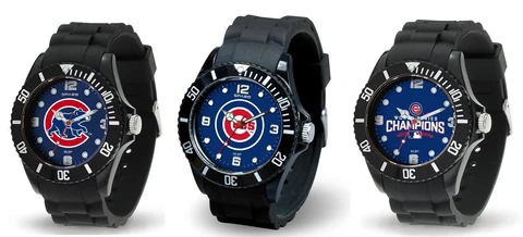 Men's Black watch Spirit - MLB - Chicago Cubs  - Pick your Style Cover