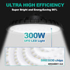 300W UFO Led High Bay Light Super Bright Gym Warehouse Industrial Factory Light