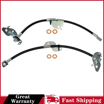 Mangueira de freio Dorman dianteira esquerda direita para 2010 2011 Ford F-150 2x - Imagem 1 de 3