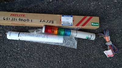 Patlite LR5-501WJBW-RYGBC Light tower, Retails $250+ - Image 1 of 2