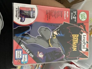 Leap Frog LeapPad The Batman 1st - 2nd Grade Multi-Subject Book & Cartridge - Picture 1 of 2