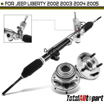 Nuevo kit de cojinete de piñón y cremallera de 3 piezas para Jeep Liberty 2002 2003 2004 2005 Foto 1 de 4