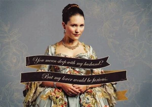 Outlander Season 2 (2017) QUOTES Trading Card Insert Q5 / LOUISE DE ROHAN - Picture 1 of 2