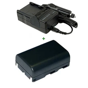 Battery + Charger FOR SB-L110 SAMSUNG VP-D55 D93 VP-D70 VP-D101 Mini DV Digital - Picture 1 of 4