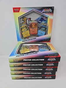 Lot (6) Pokemon Scarlet Violet Prismatic Evolutions Poster Collection New Sealed - Picture 1 of 2