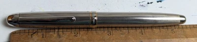 Delta Italy 925 sterling silver fountain pen (bd) - Image 1 of 4