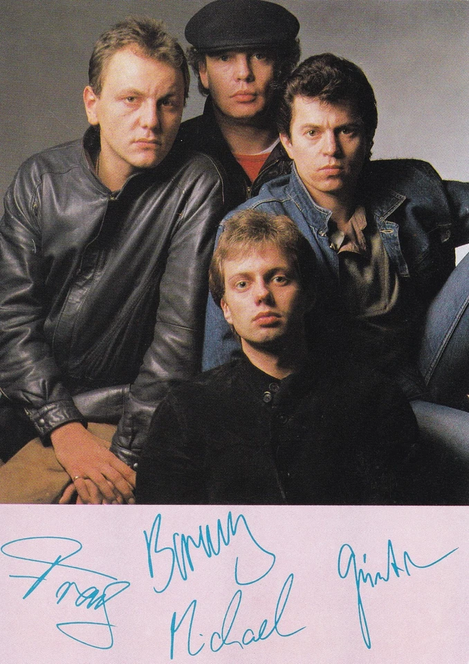  Alte Autogrammkarte Spider Murphy Gang  (Druckunterschrift!!!) (7) - Bild 1 von 1