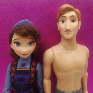 Disney Dolls Frozen Arendelle Royal Family Parents. Queen Iduna And King Agnarr - Picture 1 of 6