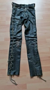 Modeka Vintage Lederhose mit Schnürung W28 - Bild 1 von 5