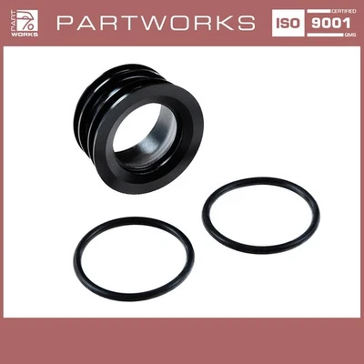 Buchse Thermostat für PORSCHE Cayenne S 4.8 turbo 957 Zulaufstutzen ALUMINIUM - Image 1 of 4