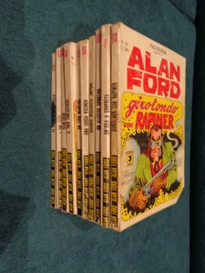 ALAN FORD LOTTO FUMETTI DAL N°61 AL N°70 EDITORIALE CORNO 1974/1975 - Foto 1 di 13