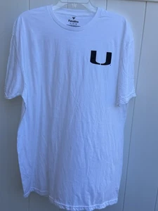 Camiseta informal blanca Miami Hurricanes NCAA X-Large Fanatics - Imagen 1 de 4