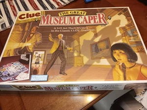 Vintage 1991 Clue The Great Museum Caper Board Game RARE! COMPLETE! - Picture 1 of 6