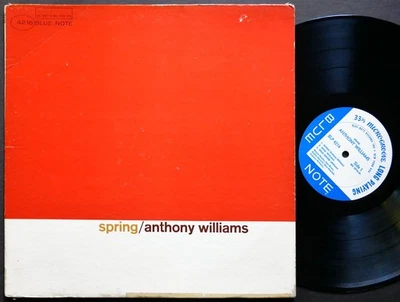 ANTHONY WILLIAMS Spring LP BLUE NOTE BLP 4216 NY RVG EAR MONO JAZZ Wayne Shorter - Image 1 of 2