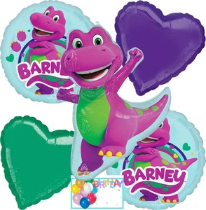 Anagram Barney Birthday Balloons Party Supplies Officially Licensed - Picture 1 of 1