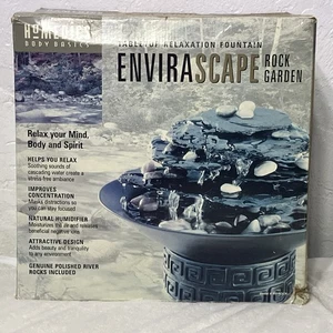 Homedics Envirascape WF-Rock Relaxing Garden Fountain ~ Never Used Open Box - Picture 1 of 5