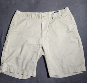 Polo Ralph Lauren Shorts Herren Größe 35 Beige Klassische Passform Baumwolle Chino Gürtelschlaufen - Bild 1 von 21