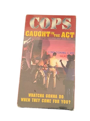 COPS -  Caught in the Act (VHS)  1996 Sealed - Image 1 of 3