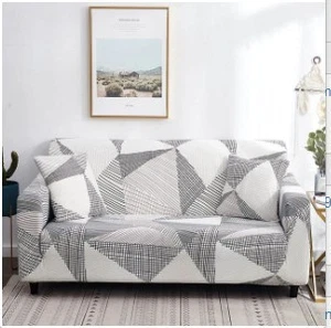 1/2/3/4 Seater Stretch Covers Chair Couch Cover Elastic Printing Sofa Protector - Picture 1 of 18