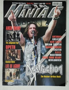82126 METAL MANIAC 2005 a. 1 Nr. 4 - Erzfeind / Opeth + Poster Twisted Sister - Bild 1 von 4