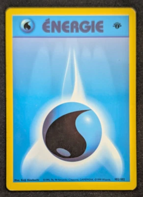 1999 Pokemon 1st Edition Water Energy - German Wasser Base Set - 102/102 - Image 1 of 3