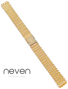 CERTINA - BRACELET - STAINLESS STEEL - GOLD & SILVER - 17MM - Picture 1 of 3