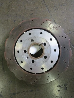 Lamborghini Huracan LP580, Rear Brake Rotor, Steel, Used, P/N 420615601J - Image 1 of 4