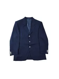 Canali Italy Classic Wool Blazer Jacket Size L / UK40 / EU50 / IT50 - Picture 1 of 8