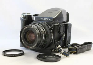 Buscador de prismas Zenza Bronica ETRS E 120 agarre de velocidad posterior + Zenzanon MC 50 mm F/2,8 - Imagen 1 de 12