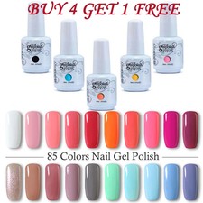 15ml Gel polish Soak Off Gel Nail Polish Base Top Coat LED Art Manicure Varnish_