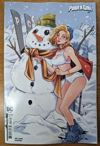 SUÉTER POWER GIRL #6 CVR D LAURA BRAGA TARJETA METEOROLÓGICA STOCK VAR (2024) - Imagen 1 de 1