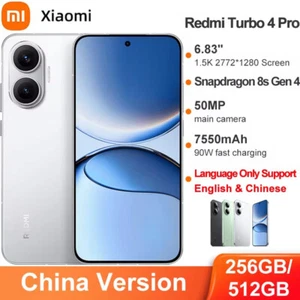 Xiaomi Redmi Turbo 4 Pro 5G Snapdragon 8s Gen 4 16GB+1TB IP68 120Hz 90W 7550mAh - Picture 1 of 15