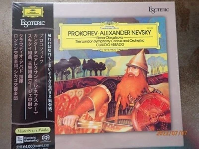 ESOTERIC SACD ESSG-90258 Abbado Prokofiev Alexander Nevsky Scythian Suite NEW - Image 1 of 3
